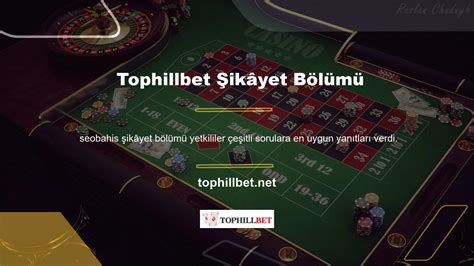 Tophillbet Casino Güncel Giriş